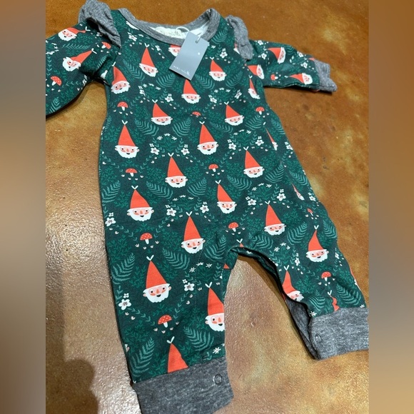 Miki Miette Other - New Nordstrom Miki Miette  Santa Onesie with ruffled shoulders